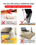 Stainless Steel Triangular Cleaning Mop